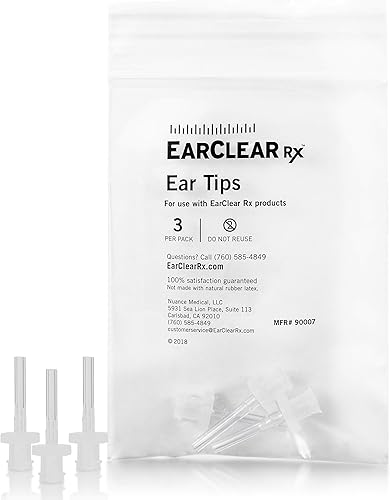 Miniatura 4 de EarClear RX - Kit completo de sistema de lavado de oídos con otoscopio (kit rígido, 3 puntas)