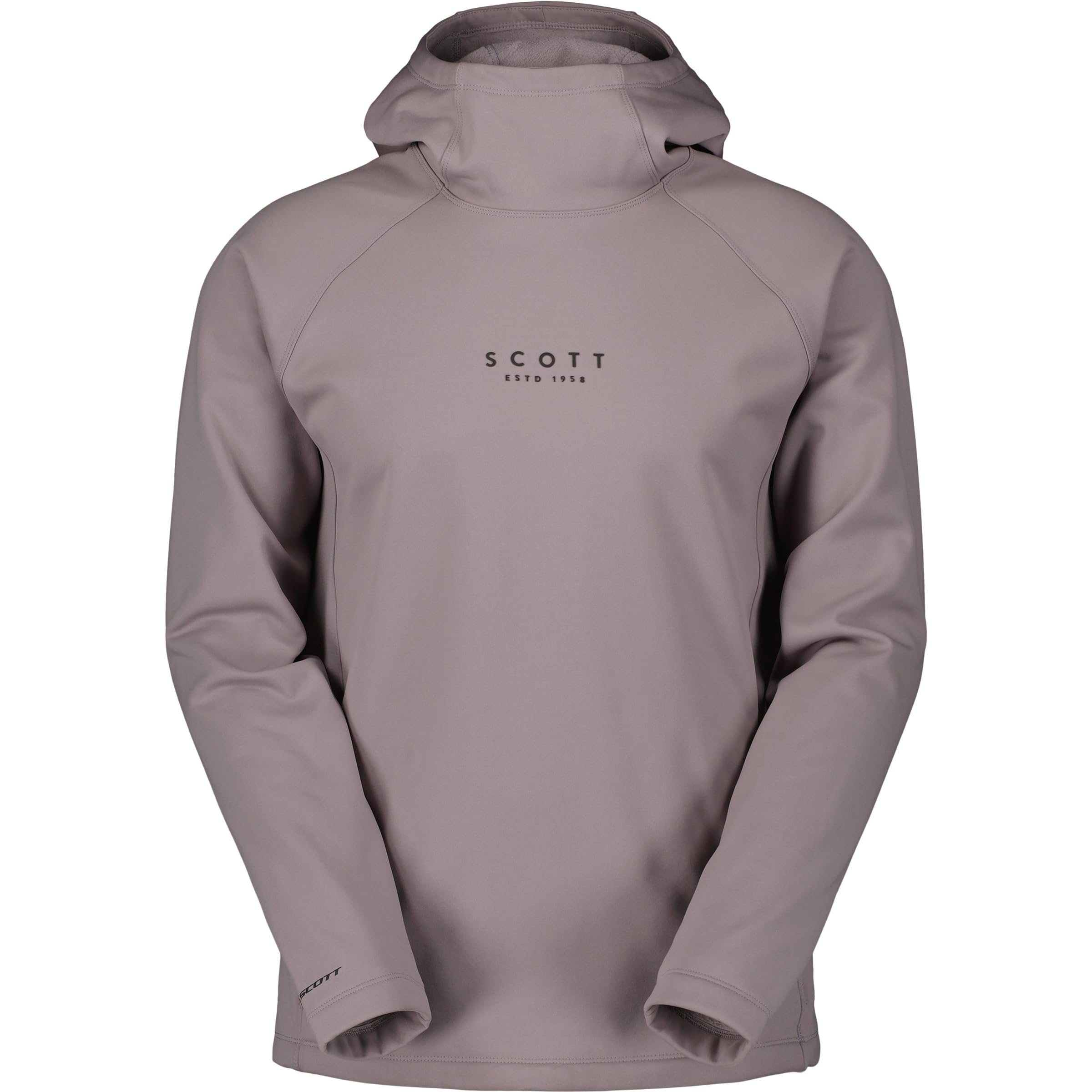 Scott Men's Transparent Defined Warm Hoodie Jacket, Evening Grey, M