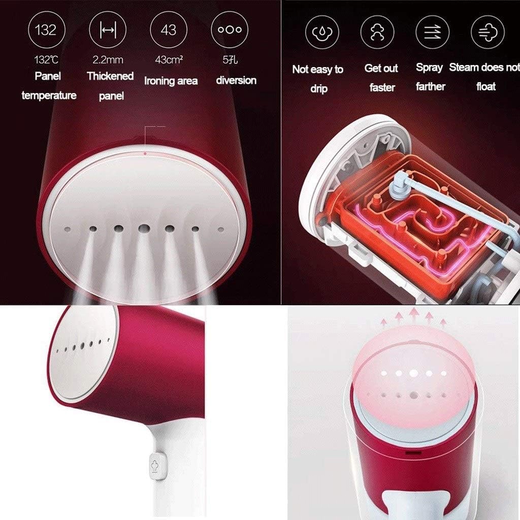 Garment Steamer for Clothes Heavy Duty Professional Fabric Clothes Steamer with Garment Hanger, 70 min Continuous (Size : 1)