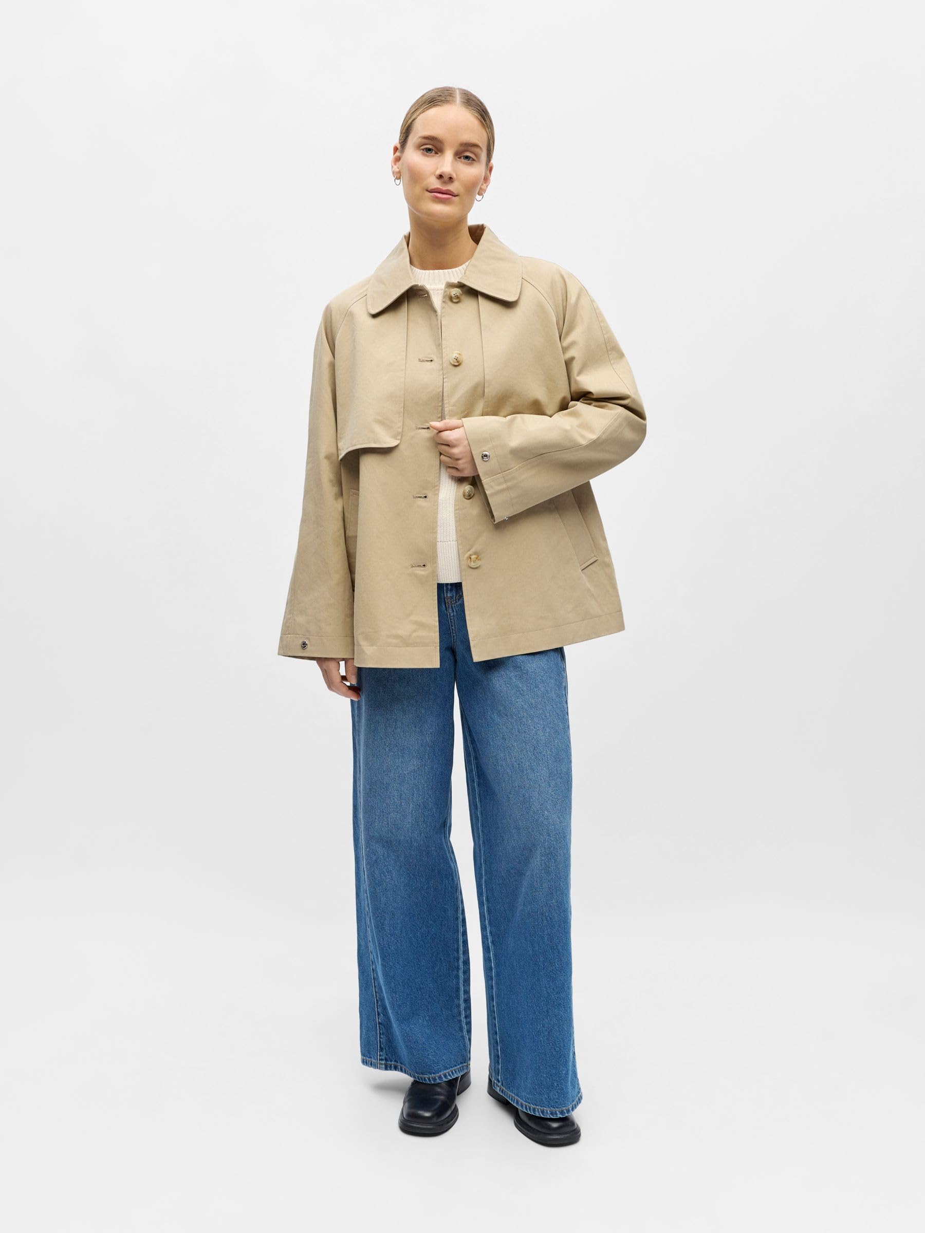 Object Female Trenchcoat Kurzer