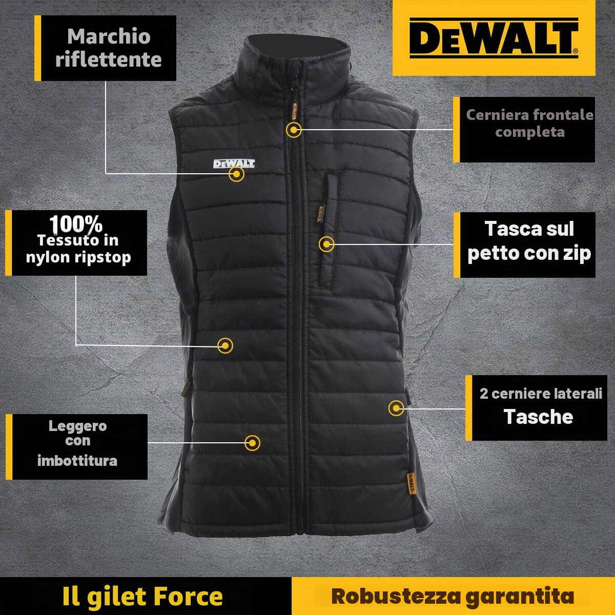 DEWALT FORCE GILET