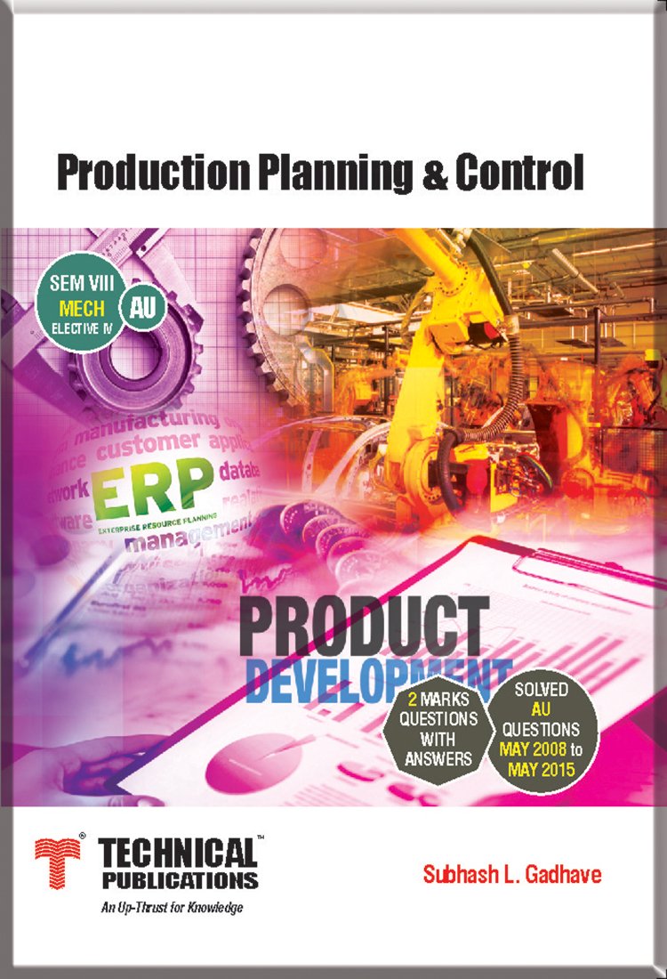 Production Planning & Control for AU (SEM MECH ELECTIVE IV Course-2013)