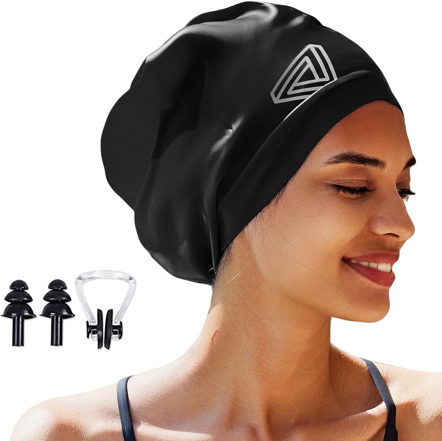 Amazon.com : Large Swimming Cap, Suitable for Men and Women