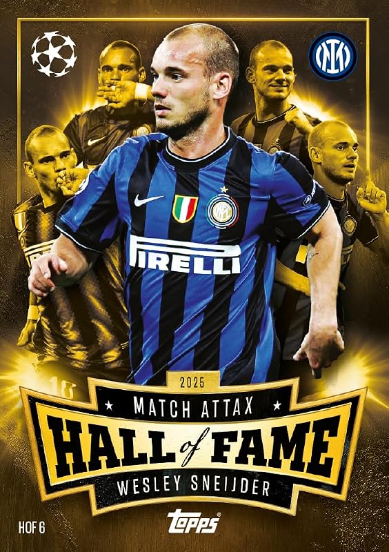 Cutie completă Topps UCC Match Attax 2025/26 cu cartonașe de colecție, 32 de pachete, 4 cartonașe speciale per pachet, 12 cartonașe per pachet