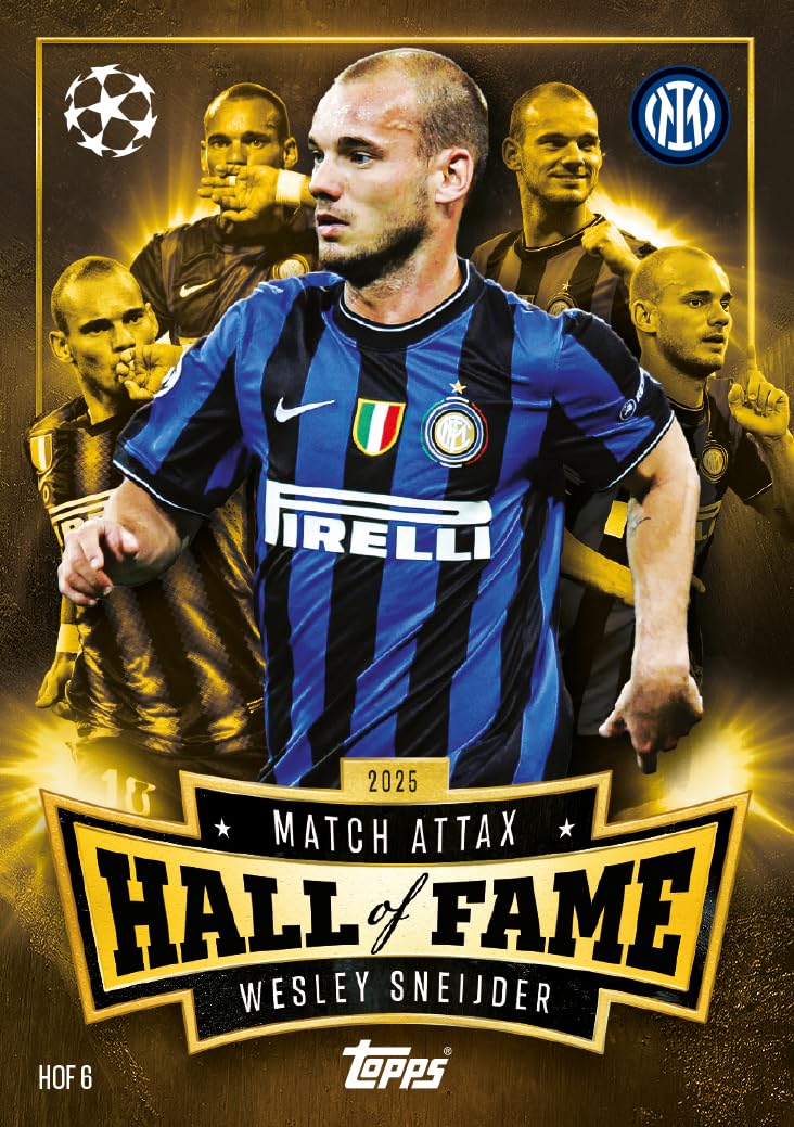 Topps UCC Match Attax 2025/26 – zestaw mini puszek zawiera wszystkie 4 mini puszki z kolekcji Match Attax 2025/26 – World Beaters, Global Goalscorers, Homegrown Heroes i International Icons.