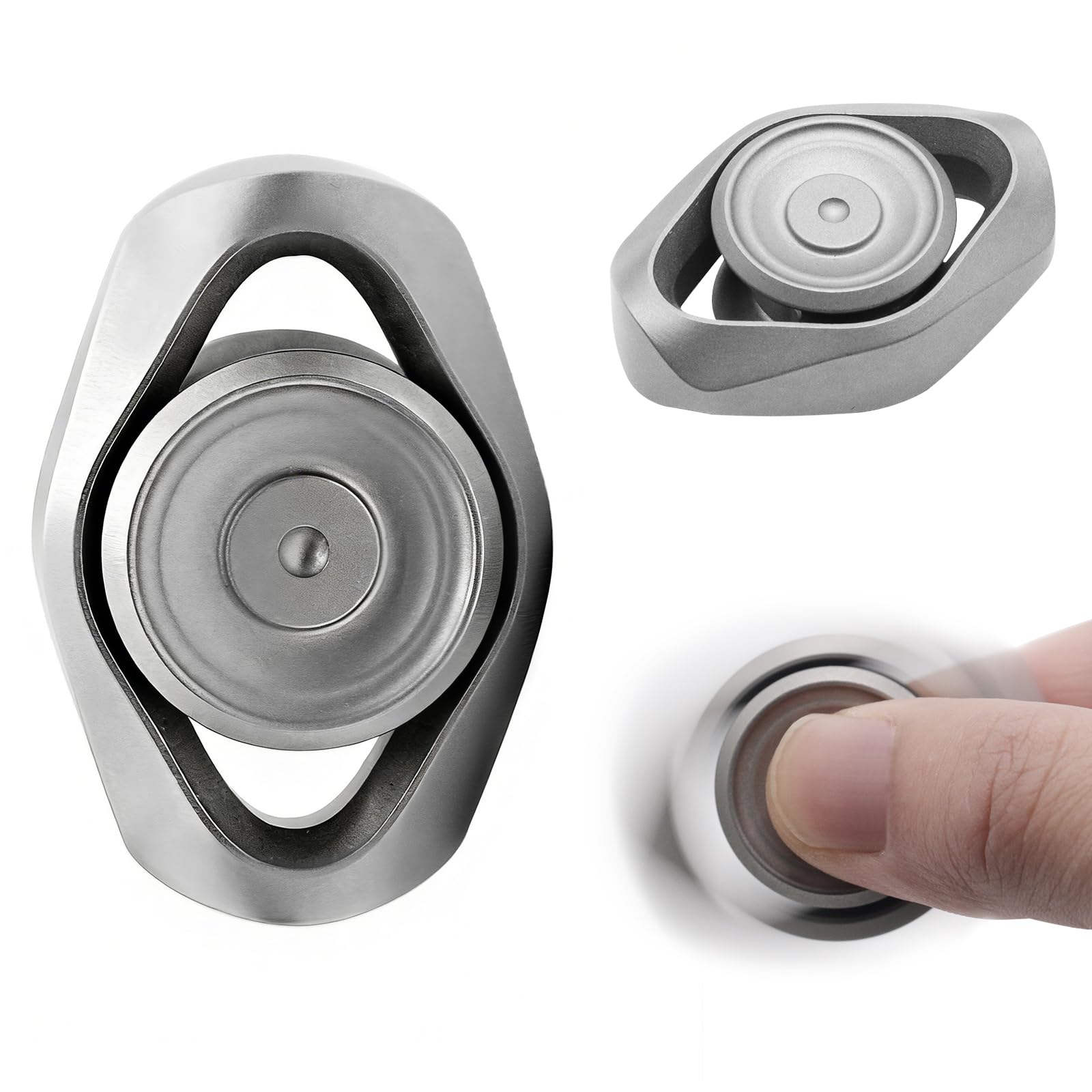 Fidget zabawka antystresowa dla dorosłych, zabawka EDC, metalowy magnes, dekompresja dotykowa, przenośna zabawka na palec, prezent do biura, dla mężczyzn i kobiet, ADHD, autyzm