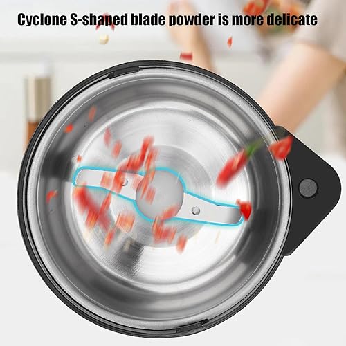 Miniatura 5 de Molinillo eléctrico de grano de café, aplicación versátil, 4.3x7.5 in, molinillo de granos de café para el hogar, molinillo de café eléctrico,