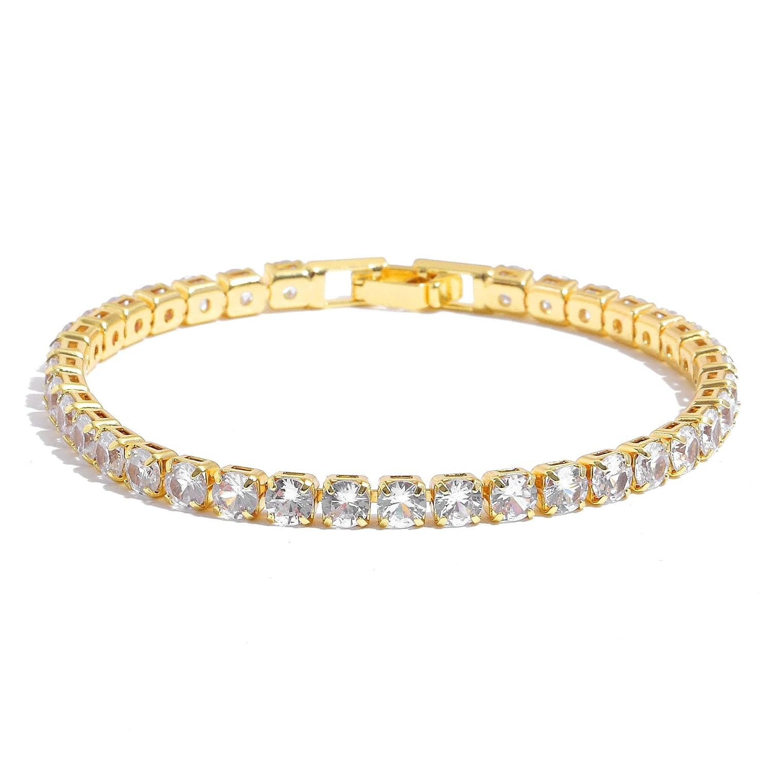 SALTY Ivory Radiance Tennis Bracelet for Women | Hand Band for Girls | Fancy & Stylish Womens Accessories | Aesthetic Jewe... - Review, Price and Buying Guide