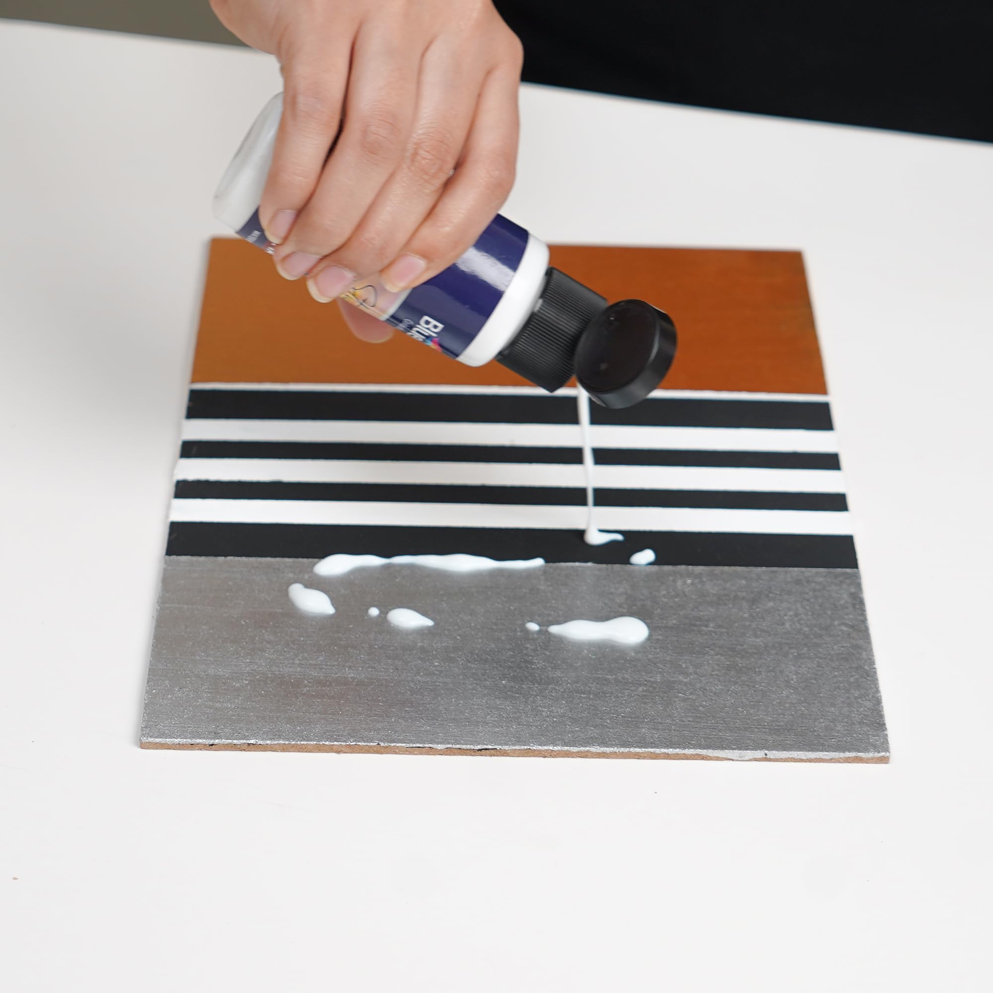 BLUEBIRD Studio Acrylic Varnish, Matt, 3.38 Fl Oz (100ML), Non-Yellowing, Non-Toxic, Anti-Crazing, Basic Varnish for Pro Artists, Hobby Painters & Kids