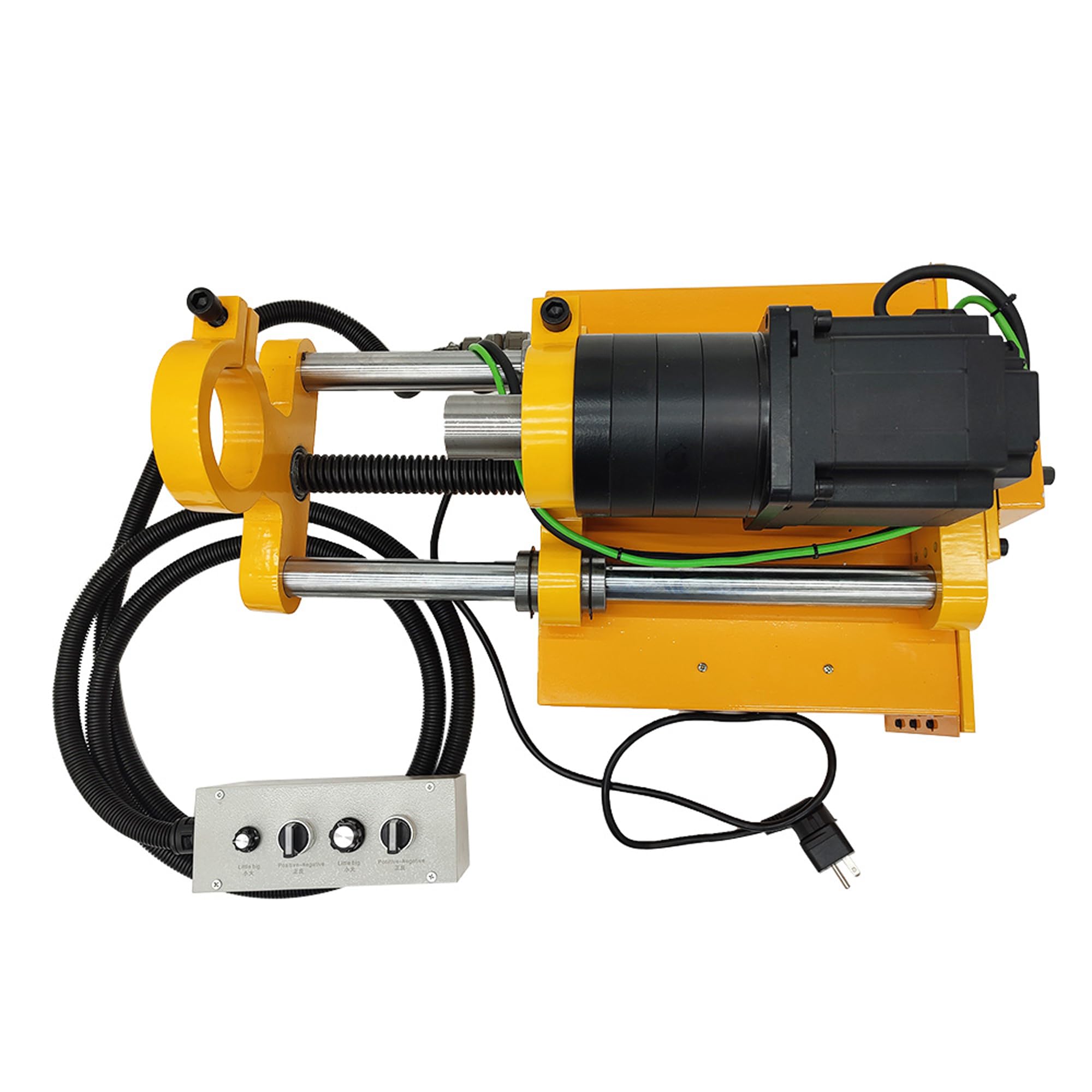 TECHTONGDA Portable Line Boring Machine, Hole Drilling Machine with Handle Control and 59in Boring Bar for Engineering Machinery Repairing, 45-180mm Hole Diameter 110V