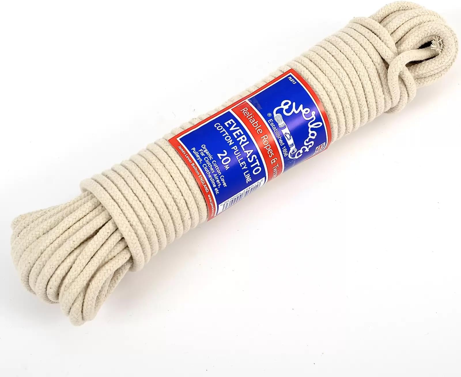 EVERLASTO NATURAL COTTON PULLEY LINE - 20m