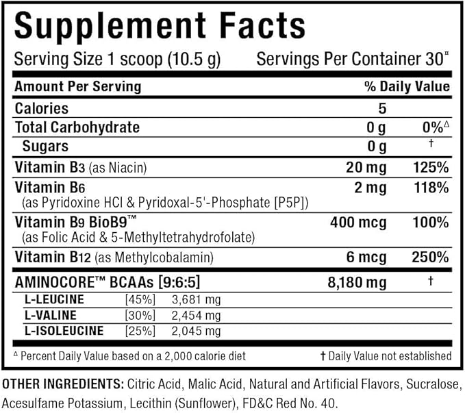 AMINOCORE BCAA Fruit Punch