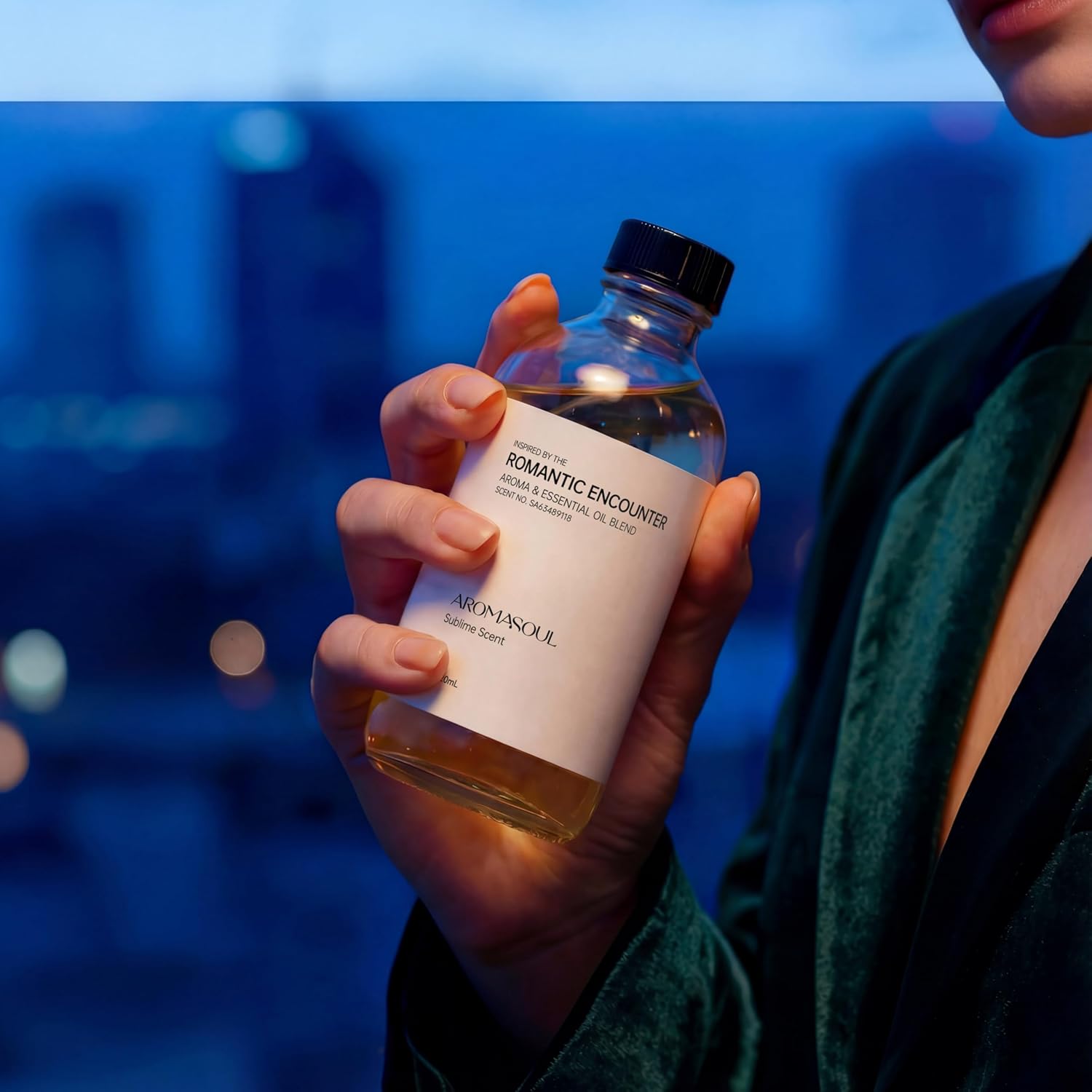 Hotel Diffuser Oil Romantic Encounter Scent - Premium Fragrance Oil for Ultrasonic and Waterless Diffuser - 120 mL, 4 fl oz