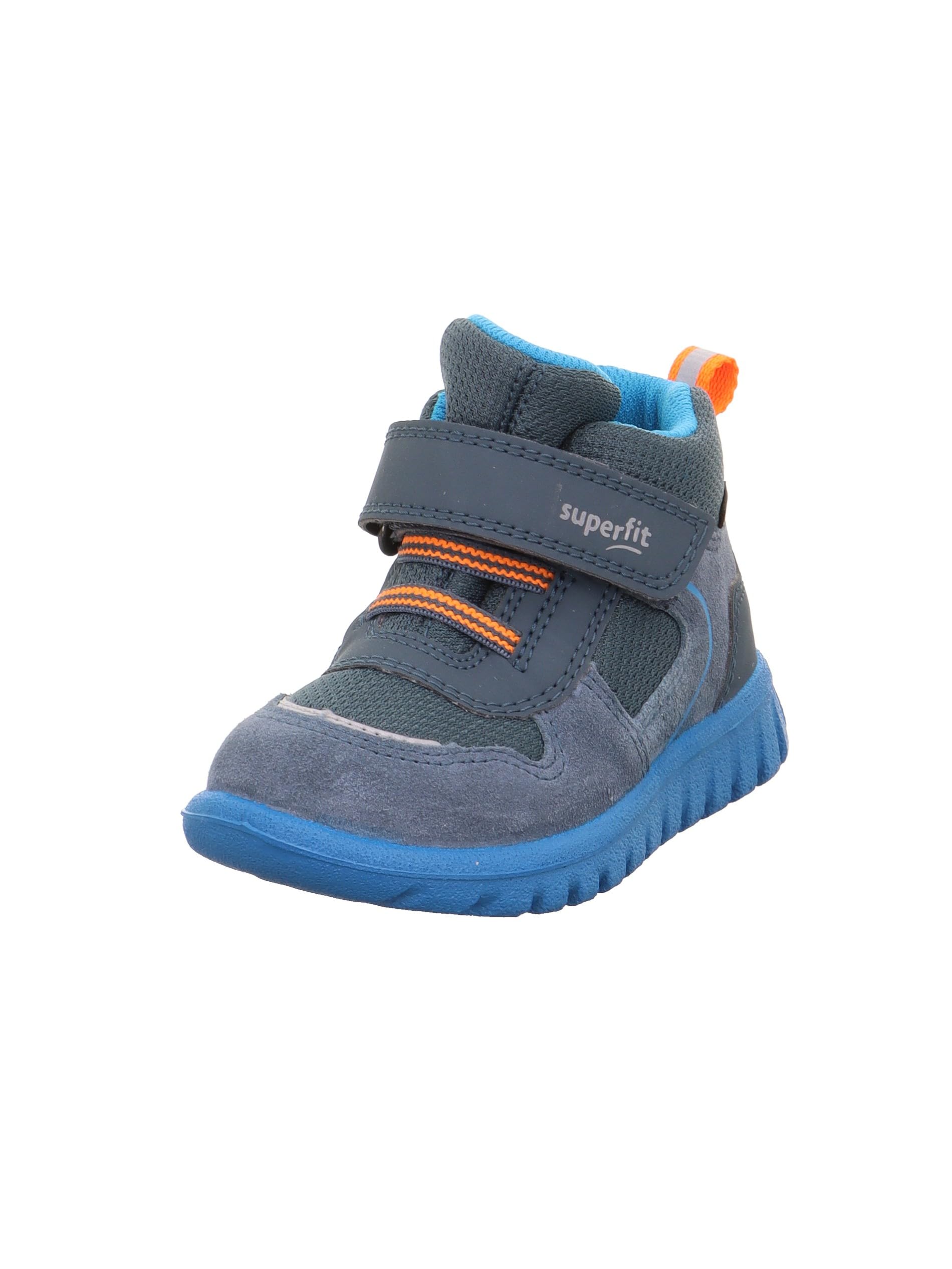 Superfit SPORT7 Mini Gore-Tex Trainers, Blue/Turquoise 8030, 28 EU, Blue Turquoise 8030, 10 UK Child