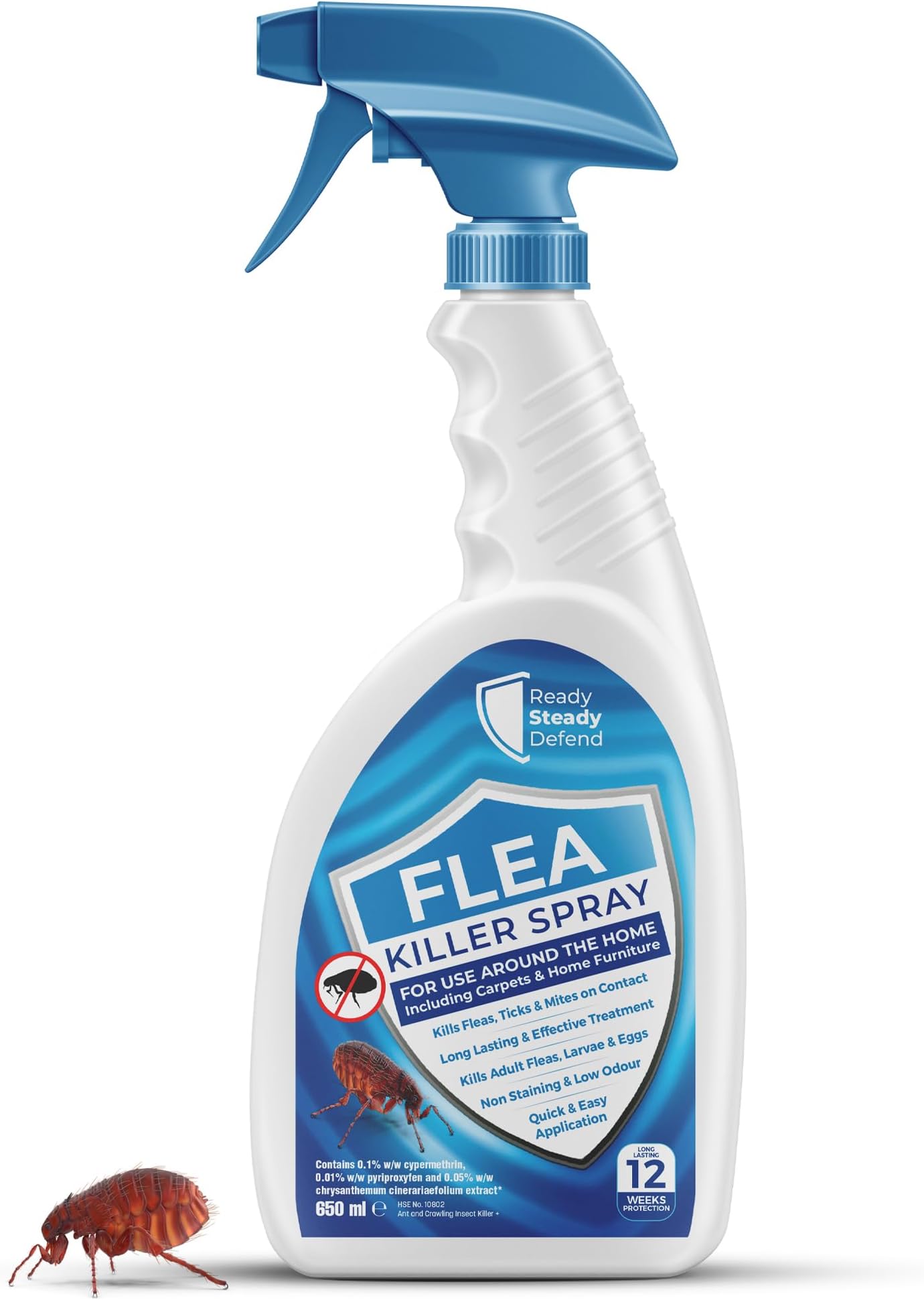 Virbac Pack of 2 Indorex Flea Spray Amazon.co.uk Pet Supplies