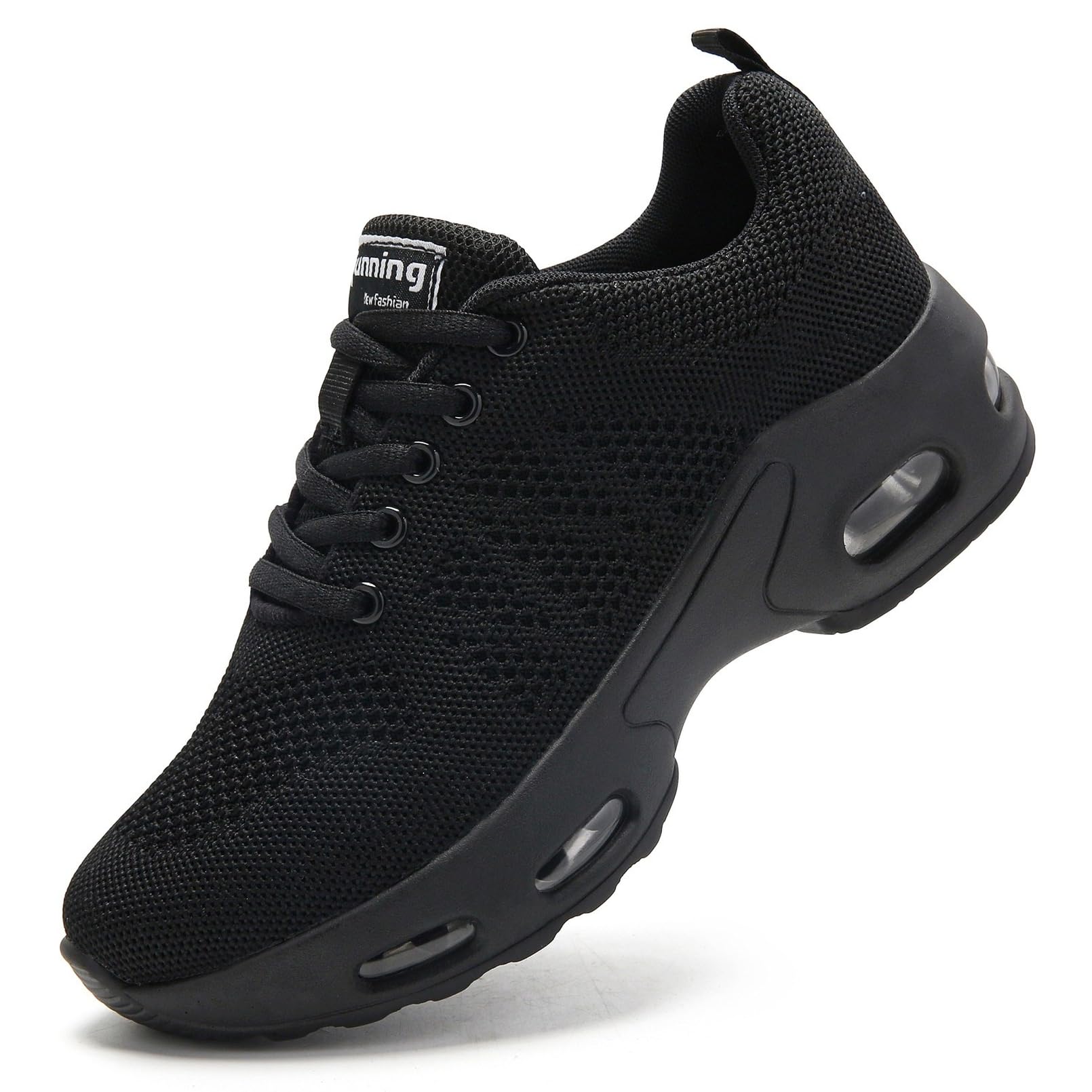 Myztra Sneaker für Damen mit Luftkissen Netzstoff Atmungsaktiv Leicht Bequem als Sportschuhe Laufschuhe für Fitness und Alltag