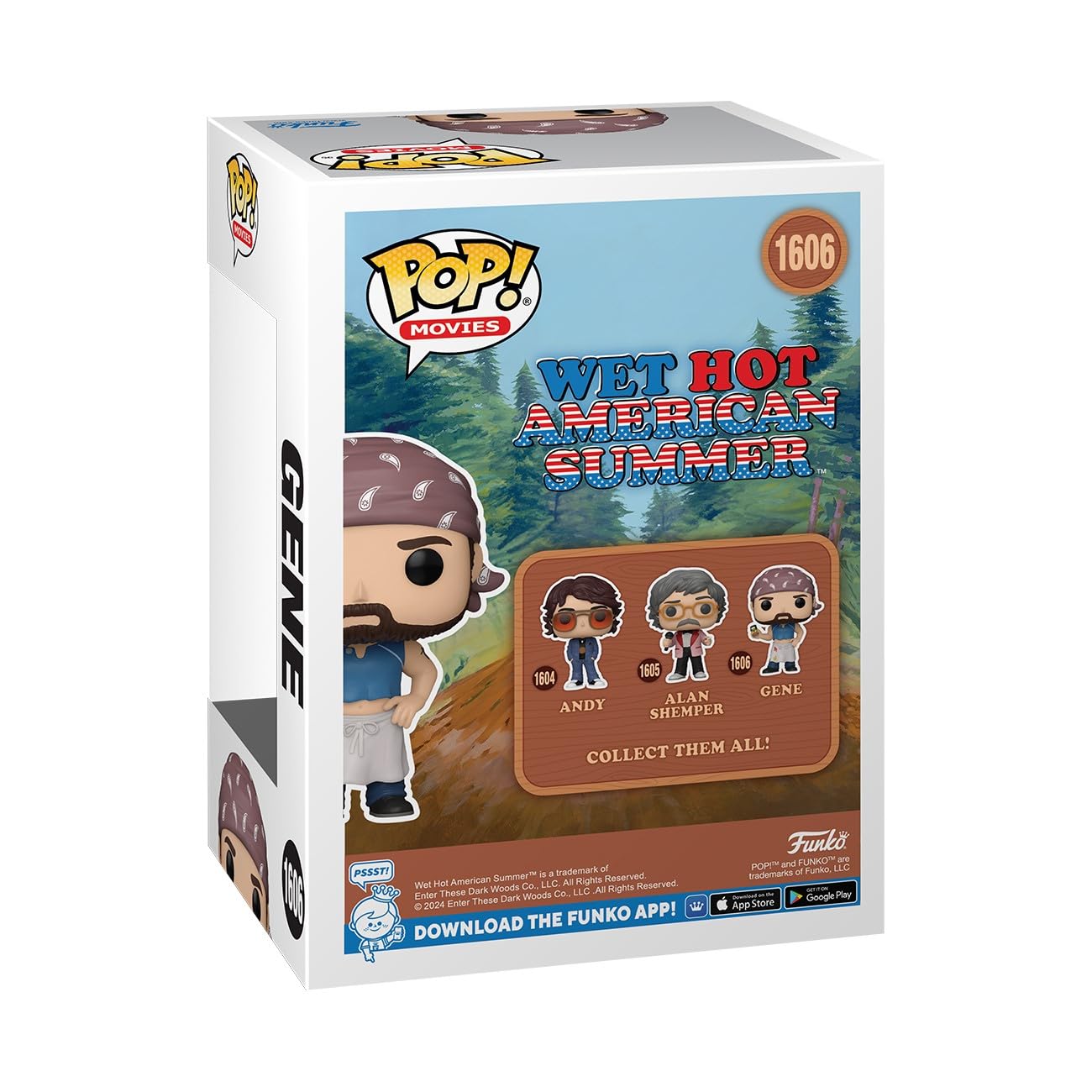 Funko Pop! Movies: WHAS, Gene With Can, Wet Hot American Summer, Collectable Vinyl Figure, Gift Idea, Official Merchandise - Image 3