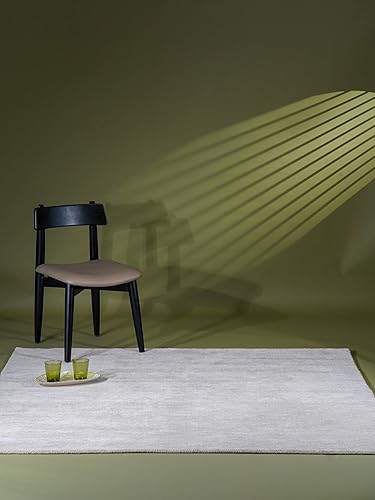 Miniatura 56 de Rugsotic Carpets Alfombra de Área Gabbeh de Lana Anudada a Mano 8'x10' Marrón Sólido L00111 Marrón,Verde,Beige,Azul / Patchwork,Camel,Carbón