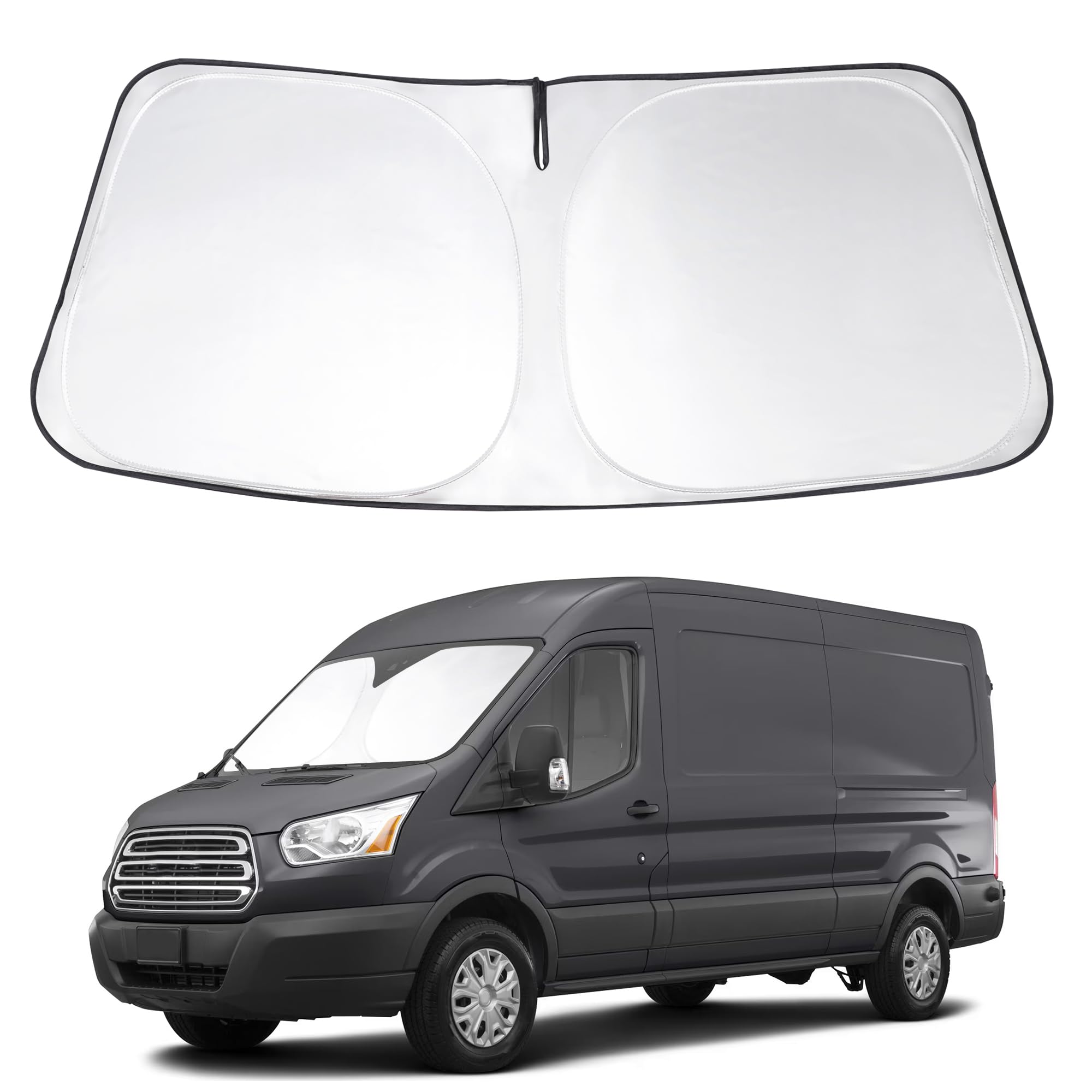 Windshield Sun Shade Sunshade for 2015-2025 2026 Ford Transit