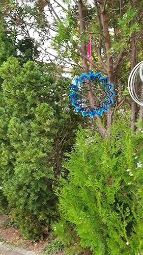CENPEK Wind Spinner 11,5 Inch Wind Sculpturen voor Patio Gazon en Tuin Laat u verschillende visuele effecten voelen en ontspannen uw stemming