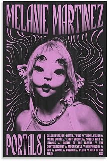 FOGWERDFL melanie martinez Poster PORTALS Album Decorative Painting...12x18inch(30x45cm)