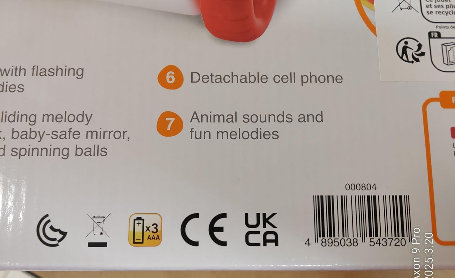 winfun 0804-NL Richmond Toys Grow with Me Musical Walker, Multi Color