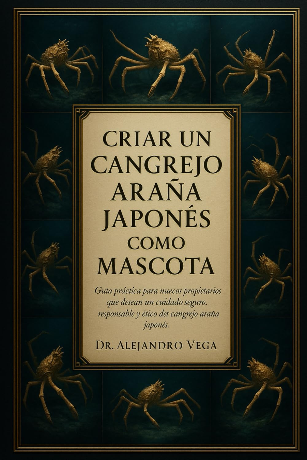 CRIAR UN CANGREJO ARAÑA JAPONÉS COMO MASCOTA: Guía práctica para nuevos propietarios que desean un cuidado seguro, responsable y ético del cangrejo araña japonés.