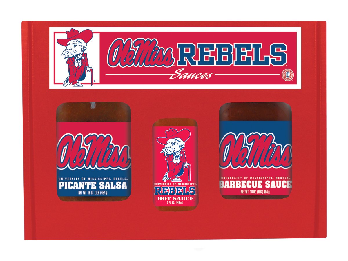 Hot Sauce Harrys 6247 MISSISSIPPI Ole Miss Rebels