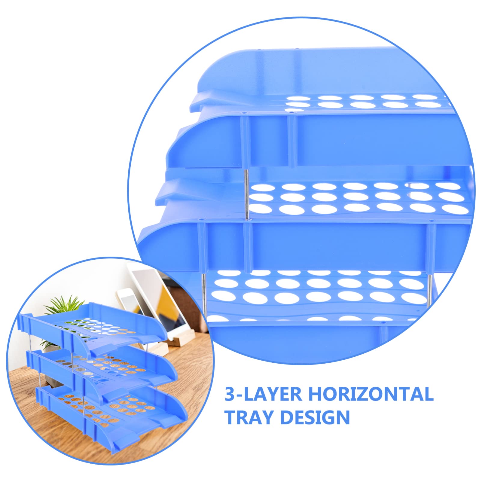 1pezzo Organizer Per Documenti Scrivania Vassoio Portadocumenti Per e Casa Organizer Versatile Per e Fatture Per Ordinato