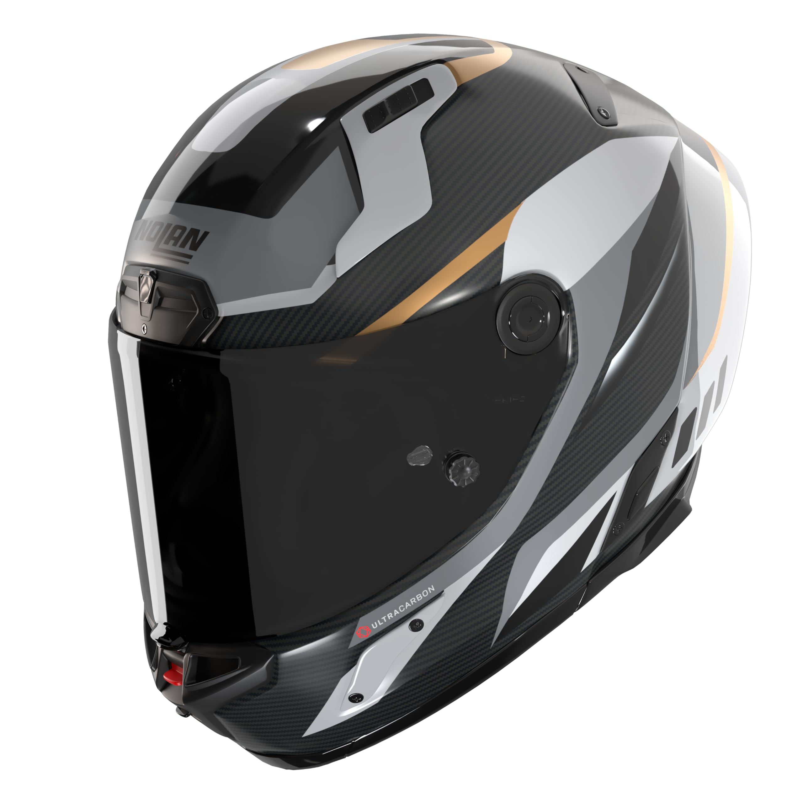 Nolan X-804 RS Ultra Carbon Kapalı Motosiklet Kaskı-Lesmo 361-S