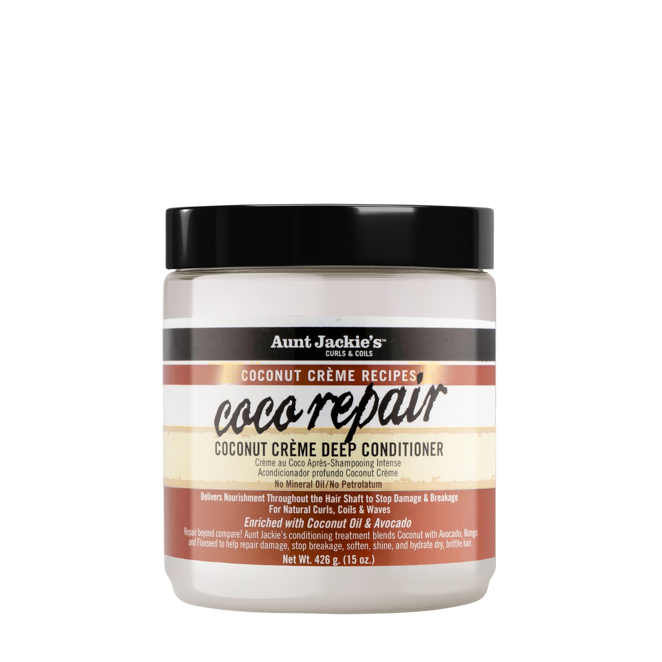 Amazon.com: Aunt Jackie's Coconut Crème Recipes Coco Repair Deep