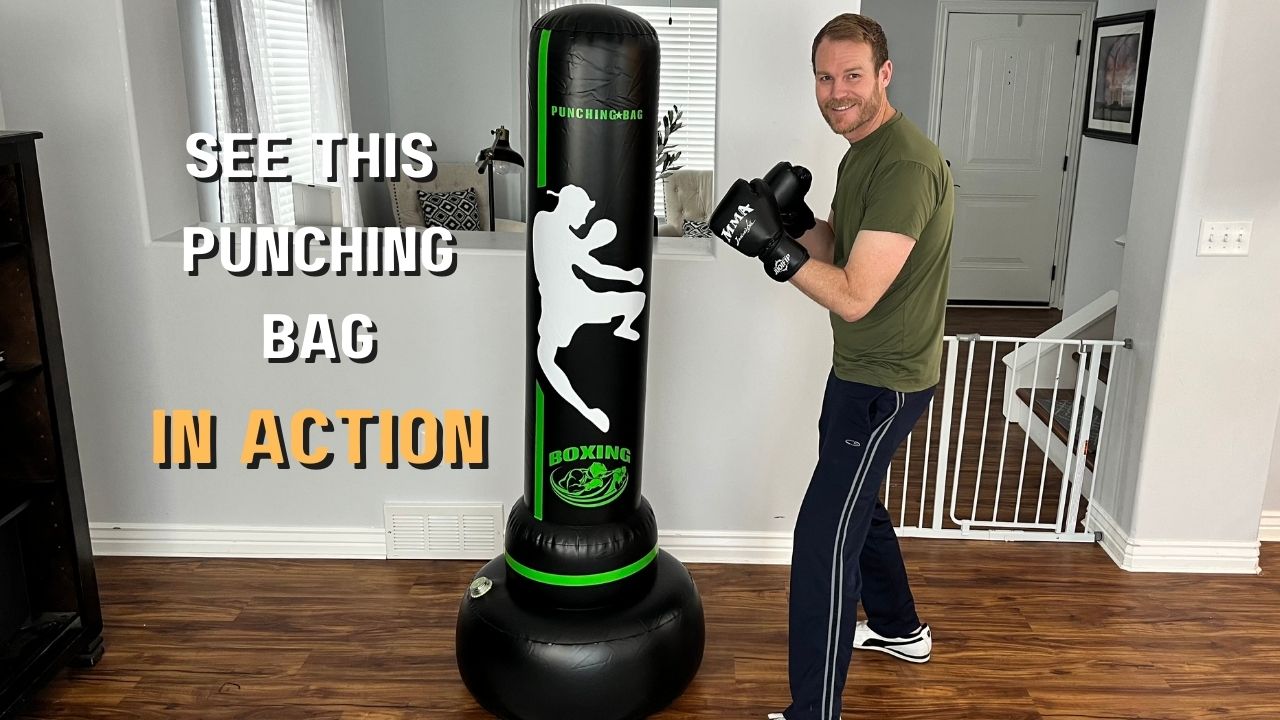 Watch Our Thoughts On The Yorwhin Freestanding Punching Bag on Amazon Live