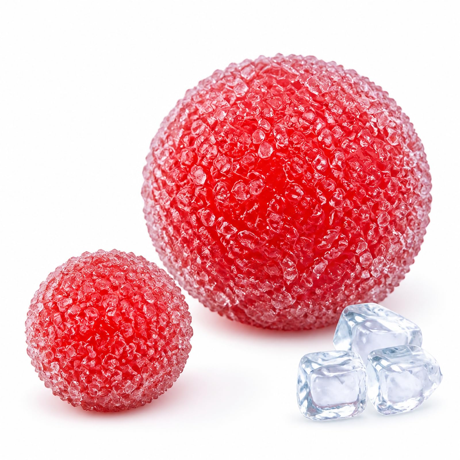 2PCS Crunchy Squeeze, Slushy Squeeze, Slush Ball