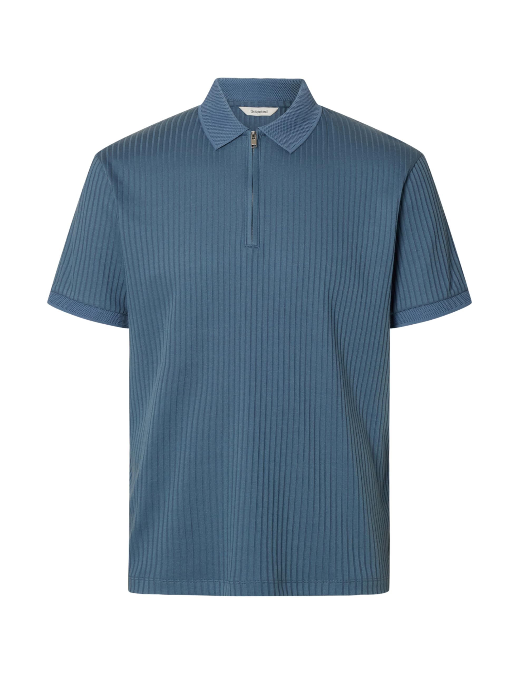 Selected Men Men's Slmfave Structure SS Polo Noos Slmfave Structure SS Polo Noos (Pack of 1), Blue Mirage, S