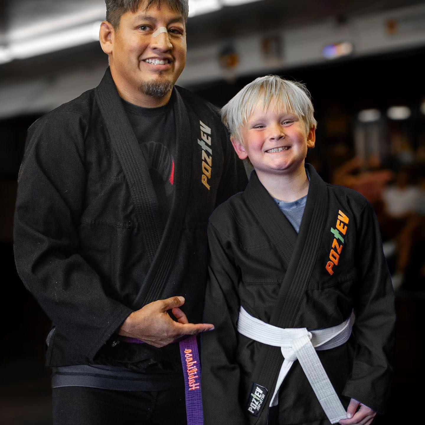 Kids Brazilian Jiu Jitsu Gi For Kids BJJ Gi Youth Grappling Kimonos Preshrunk Lightweight Martial Arts Uniform - Image 4