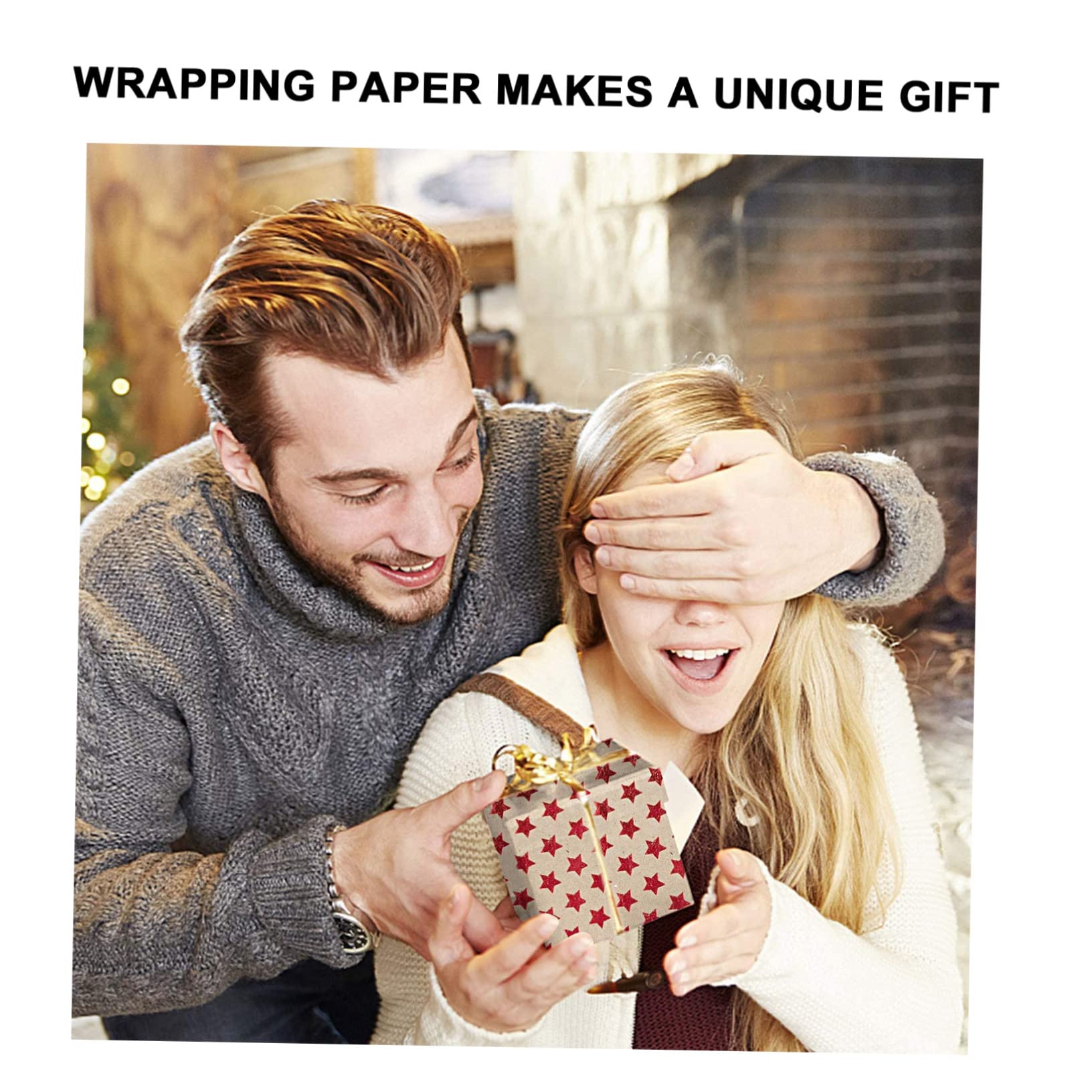 minkissy 12stücke Bronzing Geschenkpapier Bögen Kreative Buchumschläge Hochwertige Verpackungsmaterialien Für Geschenkpapiere Für Weihnachten Und Anlässe Vielseitig Einsetzbar