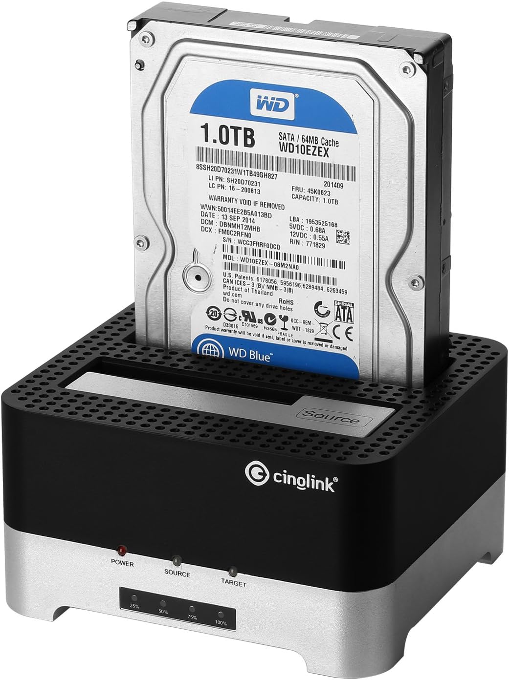 Buy Clone Dock HDD duplicator Disk Drive Hard Reader SATA Hard Drive