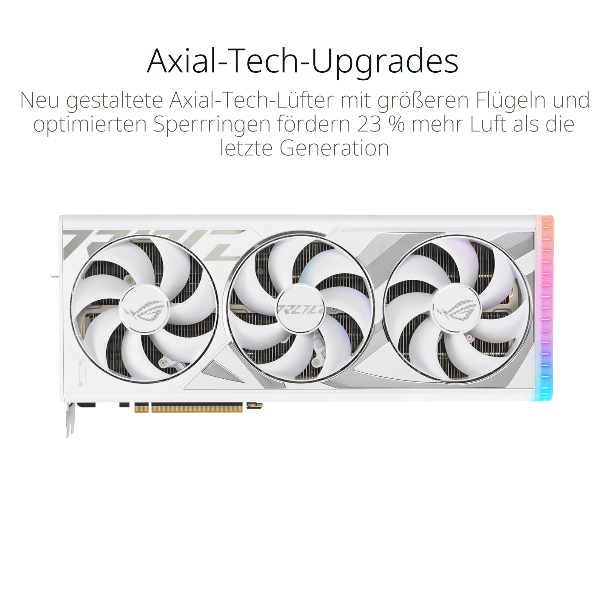 Asus ROG Strix GeForce RTX 4090B White OC Edition Gaming Grafikkarte (NVIDIA DLSS 3 – Bild 2