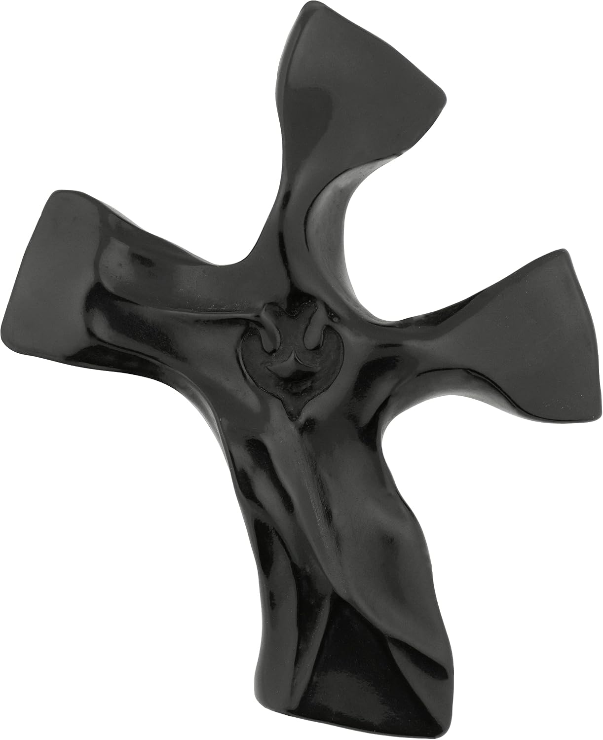 VILLAGE GIFT IMPORTERS The Original Clinging Cross © by Not So Plain Jane (Ebony)