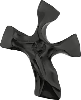 VILLAGE GIFT IMPORTERS The Original Clinging Cross © by Not So Plain Jane (Ebony)