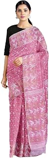 Mayabi Women's Soft Dhakai Jamdani Saree from Fulia without Blouse Piece (Light Weight) Price In India