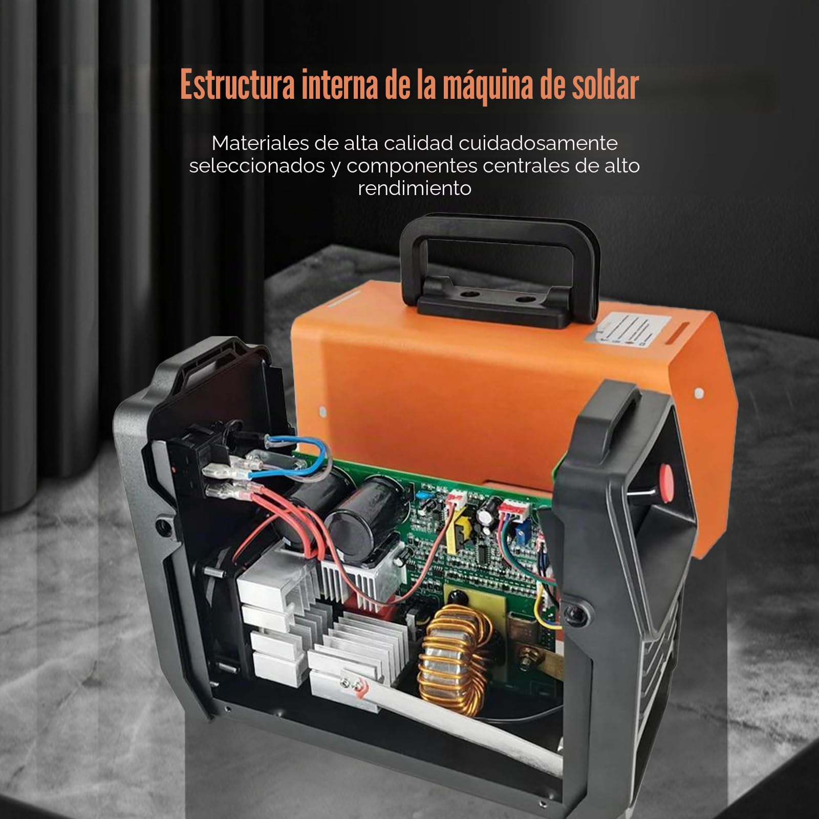 300A IGBT Soldador 220V – Soldador MMA portátil con arranque en caliente y función antiadherente, soldador IGBT DC de electrodos, para acero, acero inoxidable y hierro fundido, pantalla LCD