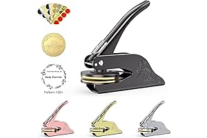 Elegant Book Embosser: Personalize Your Books and Beyond