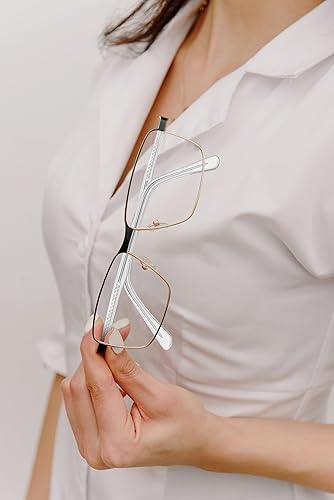 Miniatura 6 de 1 par de brazos de repuesto de lentes de metal y multifuncionales 3 en 1 destornillador, herramientas de reparación de gafas, accesorios de repuesto