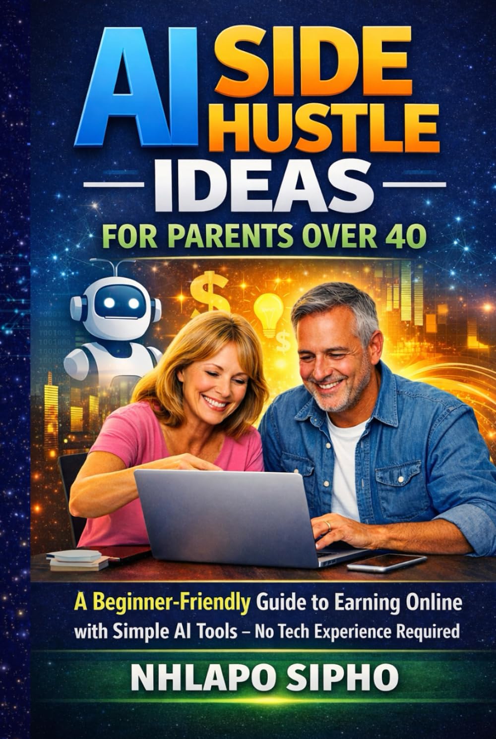 AI Side Hustle Ideas for Parents Over 40: A Beginner-Friendly Guide to Earning Online with Simple AI Tools — No Tech Experience Required