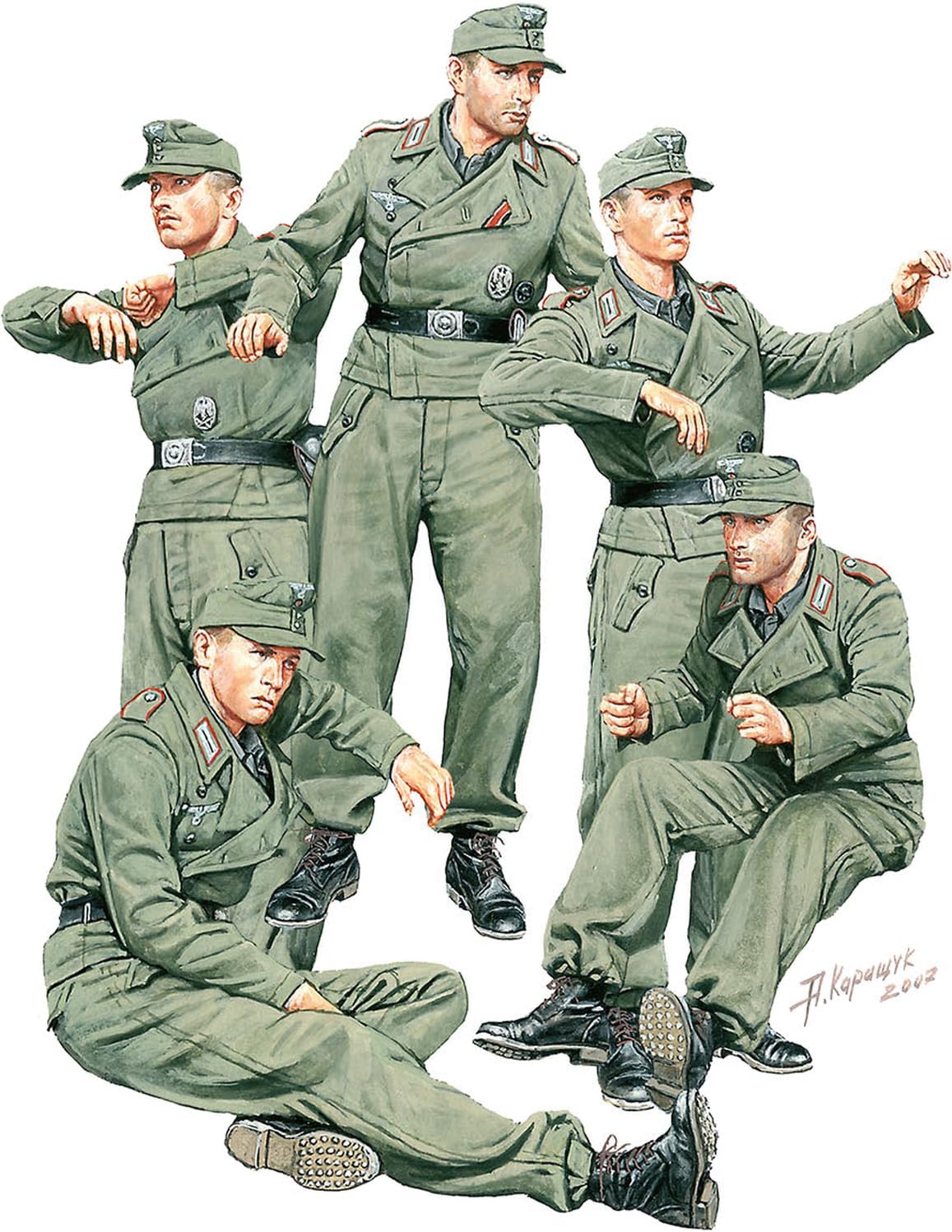 MiniArt German AFV Crew (Special Edition)