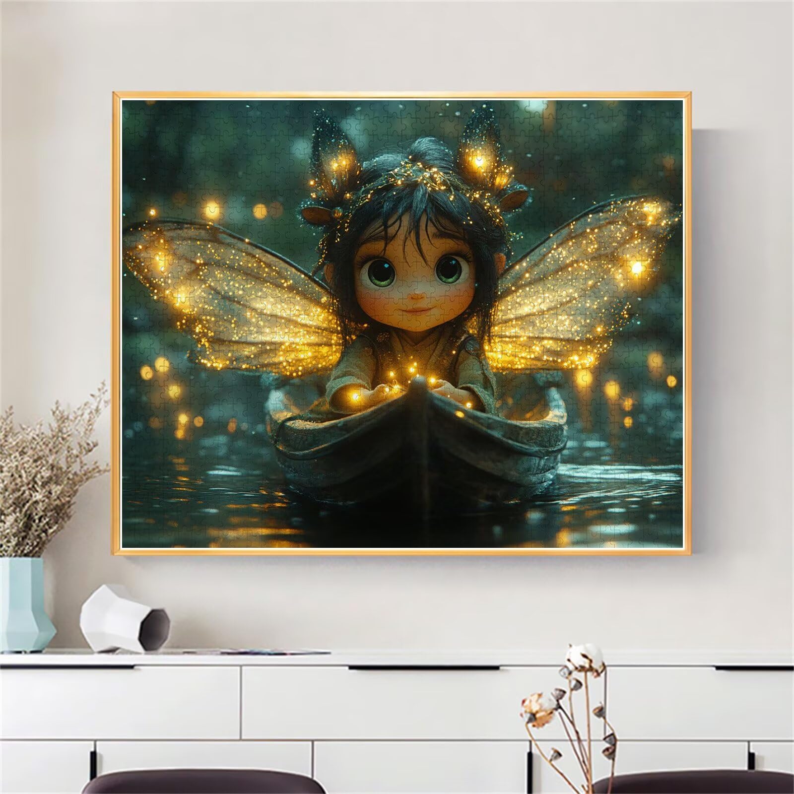 Puzzle Erwachsene 2000 Teile Mädchen Elf Educa Jigsaw für Kinder ab 8 Jahren Mädchen Jungen, Erwachsene Impossible Klassische Puzzles Schwer, Anspruchsvoll Spielspaß, Als Geschenke 70x99cm t-772