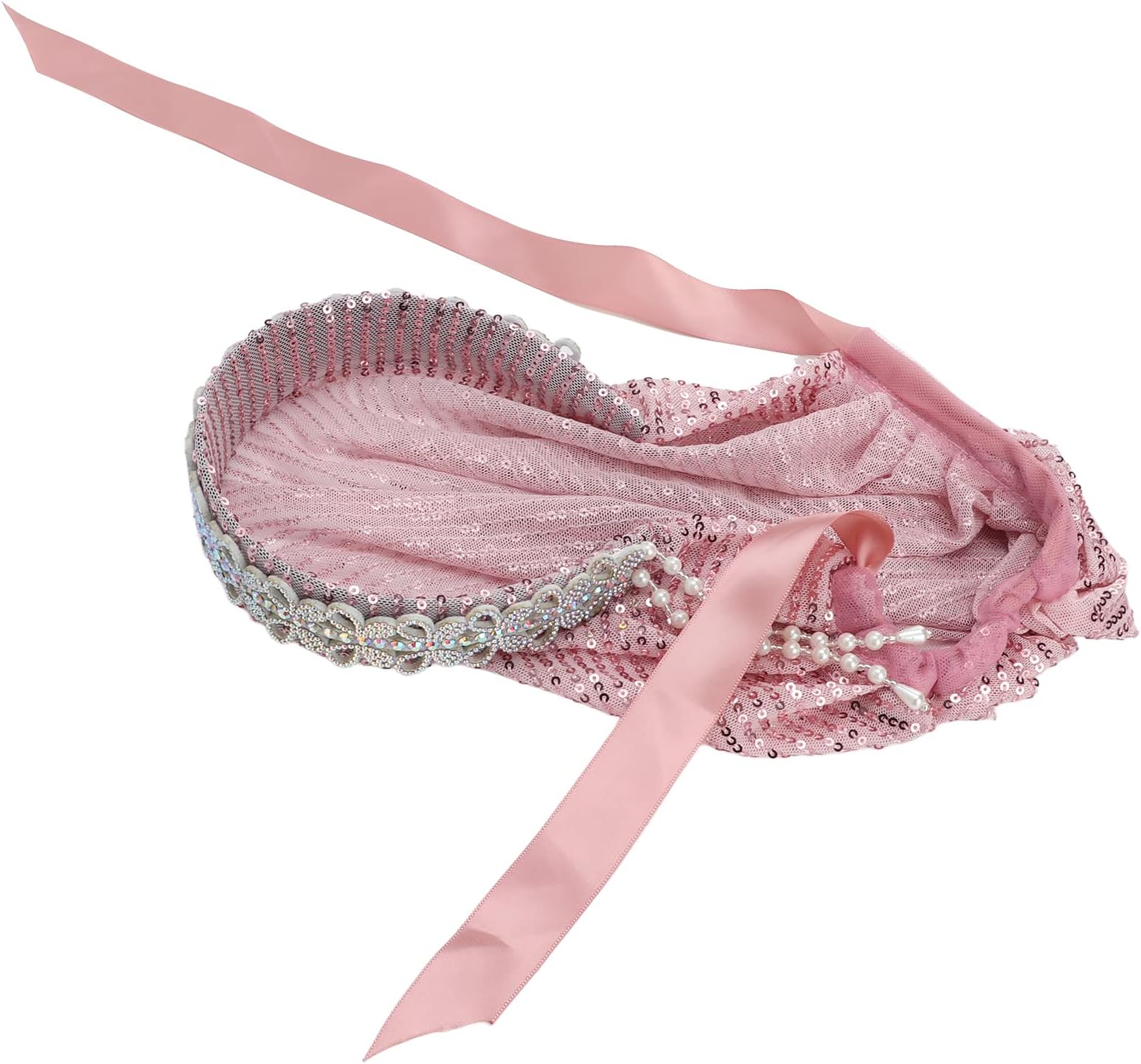 Hijab, Extra Long Wide Comfortable Hijab Scarf Elegant Elastic Flexible for Daily Wear pink