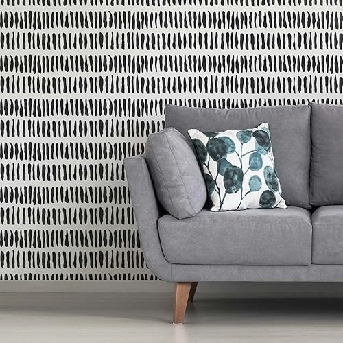 Miniatura 2 de Stix - Plantilla de pared – Plantilla minimalista para pintar paredes – Plantillas modernas para mejorar el hogar fácilmente – Plantilla de pared