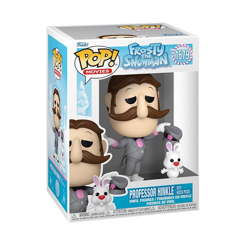Funko Pop! & Buddy: FTS – Prof Professor Hinkle With HP - Frosty The Snowman - Figura in Vinile da Collezione - Idea Regalo - Merchandising Ufficiale - Giocattoli per Bambini e Adulti